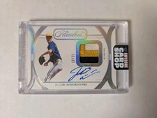 2024 Panini Flawless JACOB MISIOROWSKI Patch Auto 3 Color Patch # /25 - #PPH-JM