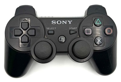 Genuine OEM Sony PlayStation 3 PS3 Sixaxis Wireless Controller Black CECHZC1U