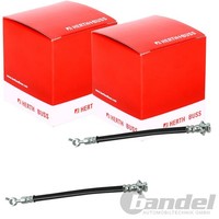 2X Herth+Buss Bremsschlauch Hinten Links+Rechts Passend FüR Nissan Qashqai X-TRA