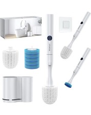 Leebein 8-in-1 Electric Toilet Brush and Holder Set
