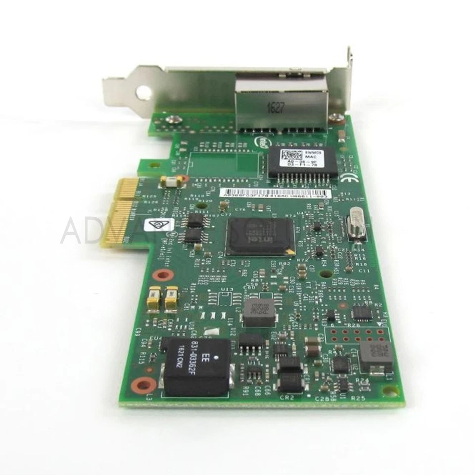 New Dell Intel I350-T2 1GbE 2-Port PCI-Express 2.0 x4 NIC Low Profile 8WWC9 - Image 4 of 4
