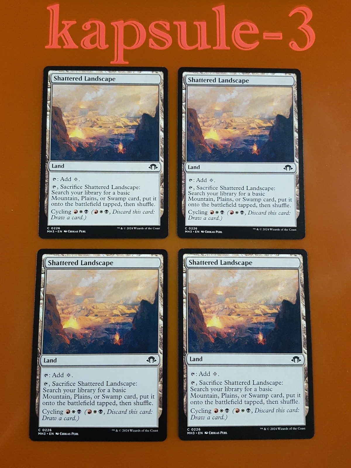 4x Shattered Landscape | Modern Horizons 3 | MTG Magic Cards