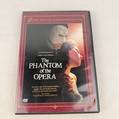 The Phantom of the Opera, 2 Disc Widescreen DVD, 2004