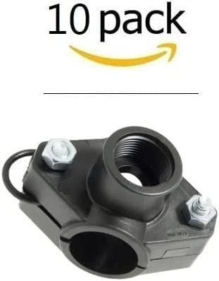 Magazzini GM PRESA STAFFA, Raccordi per Sistema di irrigazione  10PZ  32 x 1/2" - Immagine 2 di 4