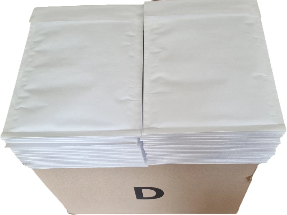 100 Enveloppes Bulles D 18 cm X 26 cm Pochettes Bulles Blanches - Photo 1/1
