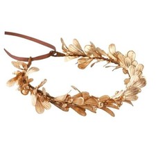 Gold Leaf Headpiece Headbands for Women Greek Goddess Accessories gold