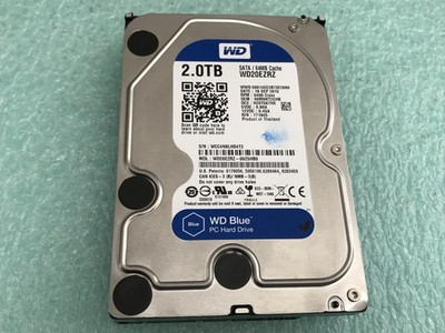 WD Blue WD20EZRZ-00Z5HB0 2TB 5400RPM 3.5'' SATA PC Hard Drive - CHD116A