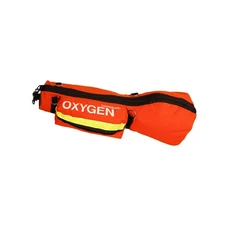 O2 Shoulder Bag for D Size Cylinder and Supplies, Oxygen Tank Carry Pack with