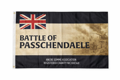 Schlacht von Passchendaele Gedenkflagge British GB UK British Commonwealth