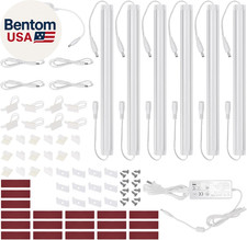 Kitchen under Cabinet LED Lighting Kit, Super Bright, 6 PCS 12 Inches Light Bars