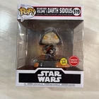 Funko Pop Red Saber Series Volume1: Darth Sidious 519 Star Wars Glow in the Dark