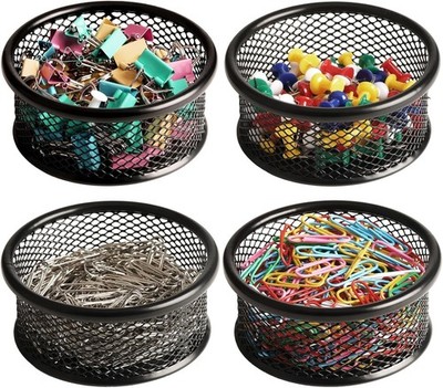 Paper Clip Holder Paperclip Holders Desk Mesh Paper Clip Holder Desk Binder Wire