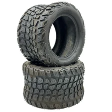 Set of 2 - 18x10.50-10 4 Ply Grass Master XT Tire