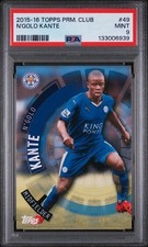 2015-16 Topps Premier Club N’Golo Kante Rookie Card RC #49 PSA 9 Pop 4 No 10s. rookie card picture