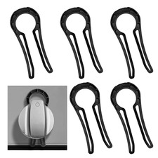 Child Safety Stove Knob Locks - 5 Pack Gas Stove Protection Solution