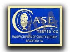 CASE KNIVES XX SCRIPT LOGO VINYL DECAL STICKER GUN KNIFE