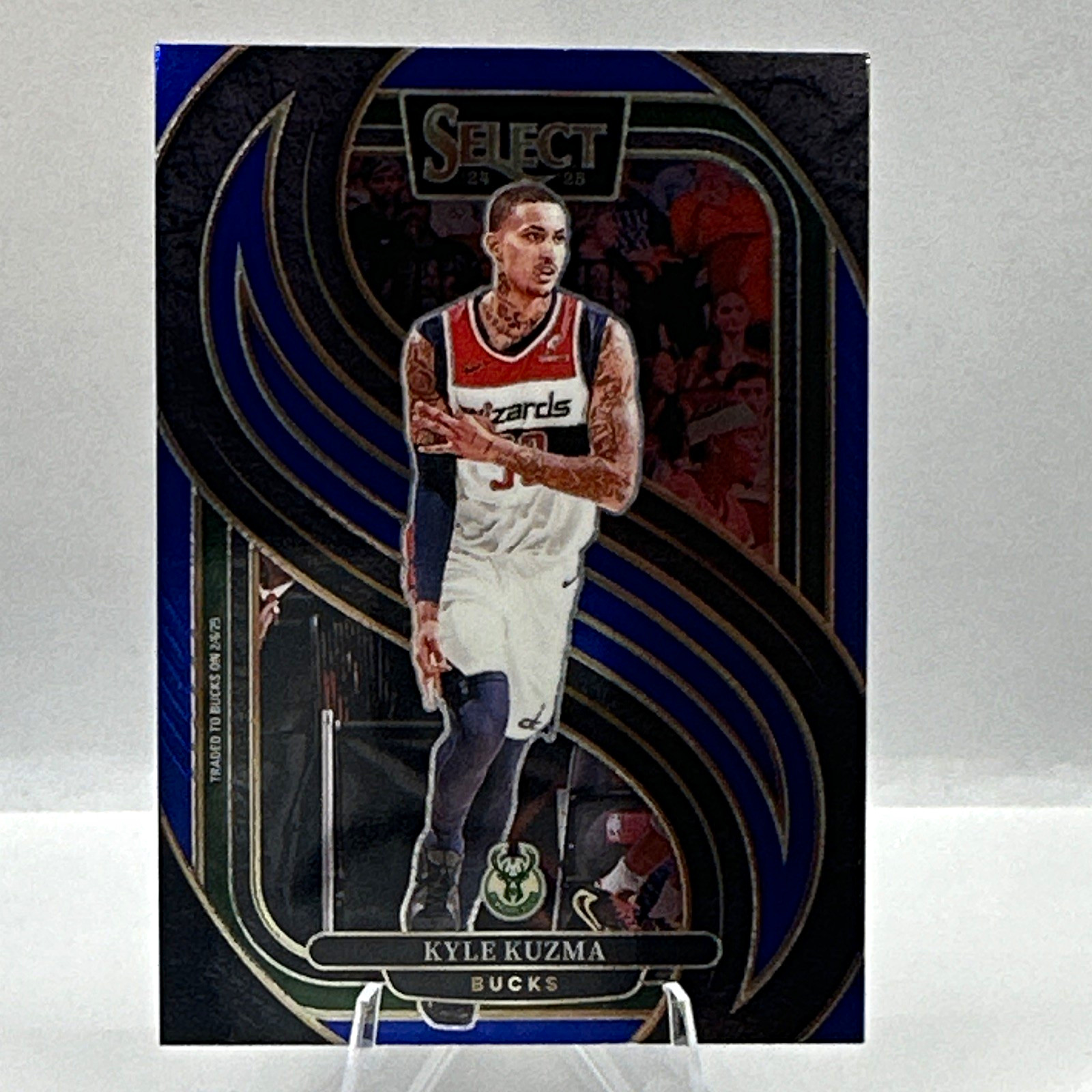 Panini Select 2024-25 Kyle Kuzma Premier Level Multi Wave Prizm /20 #106