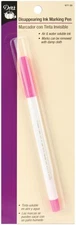 Dritz 677-20 Disappearing Ink Marking Pen-Pink