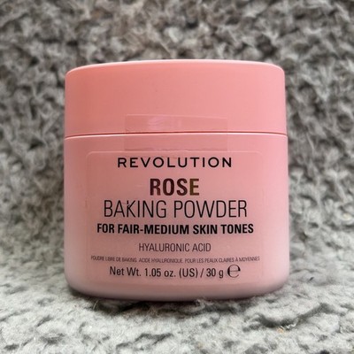 Makeup Revolution Loose Baking Powder - Rose - 1.05oz