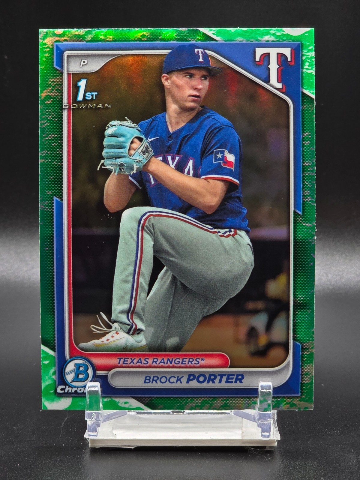 2024 Bowman - Chrome Prospects Brock Porter #BCP-36 Lunar Glow Refractor (RC)
