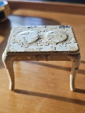 Antique ARCADE cast Iron HOTPOINT electric Stove dollhouse Miniature Toy 1:12