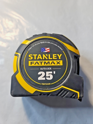 #ad #ad Stanley FMHT33338L 25 foot Auto Lock Tape Measure NEW WITH OUT BOX UNUSED $26.25