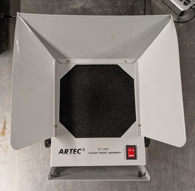 Artec AE-2350 Solder Smoke Absorber Fume Extractor Solder Fan - Tested