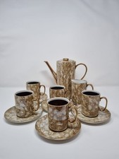 Vintage Coffe Set Chodziez Made in Poland 1960s