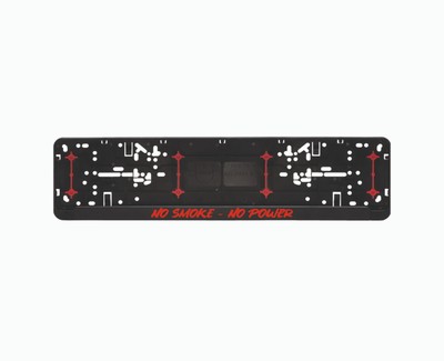 2x European License Number Plate Frame Holder Surround Wurth No smoke No power
