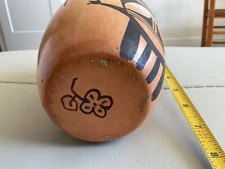 Authentic - Sadie Adams Hopi Pottery - Vase, Flower Woman! Rare, Collectible!