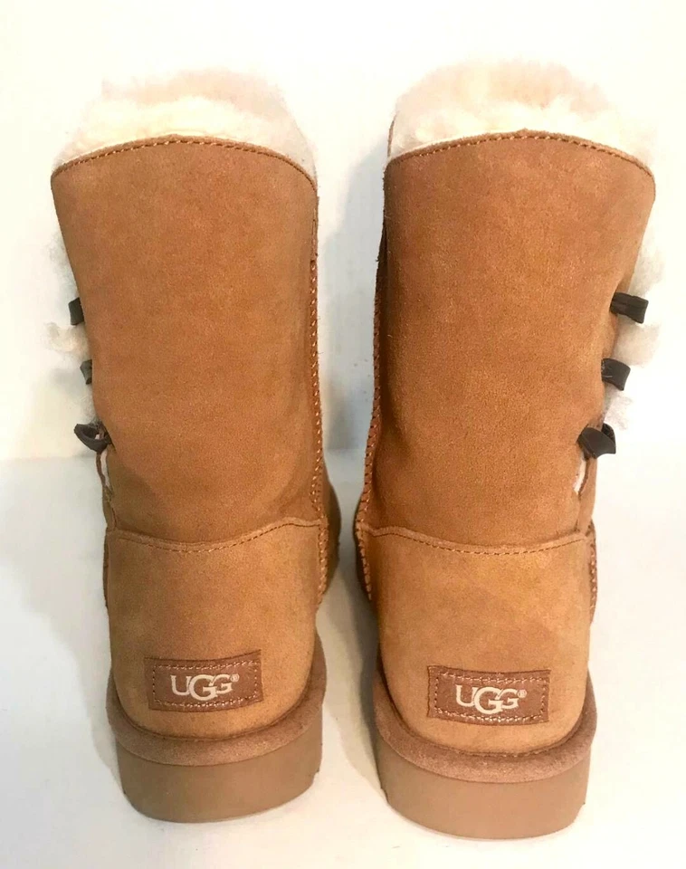 BRAND NEW $170 UGG AUSTRALIA WOMEN'S CONSTANTINE CHESTNUT ANKLE BOOTIE- 11 - image 2 of 4