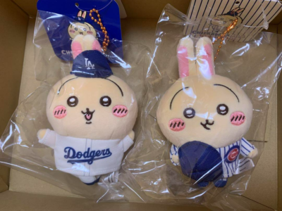 Chikikawa x MLB Dodgers ぬいぐるみ 12個セット Chiikawa Hachiware Usagi MLB TOKYO 2025 Dodgers Cubs Plush