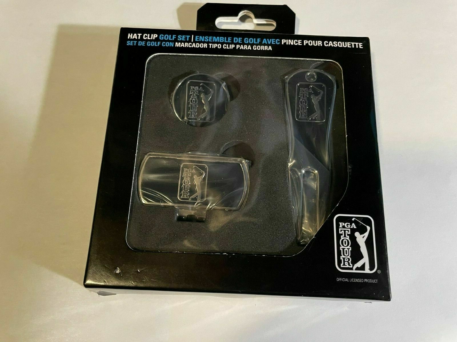 PGA Tour Hat Clip Golf Gift Set MEN'S IN BOX NEW *D1