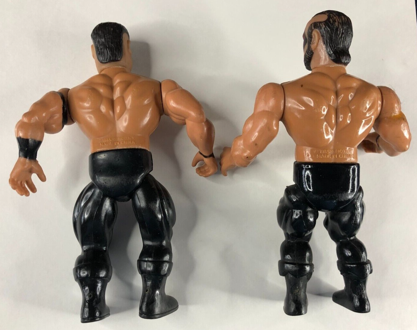 1985 Remco AWA Wrestling Tag Team Road Warriors Animal & Hawk Action