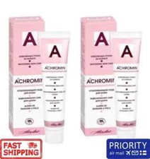 2x 45ml ACHROMIN Crema Sbiancante Schiarente Pelle per Macchie Scure Macchie Età