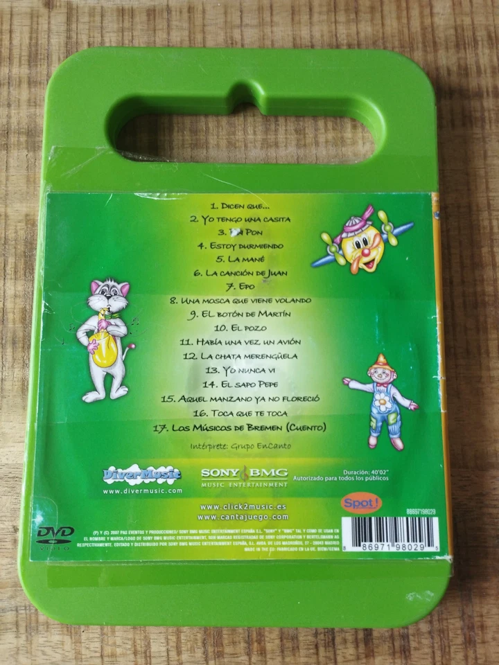 Cantajuego Juegos Musicales Volumen 3 - DVD Region 2 - Imagen 2 de 3