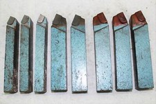 8x HM - boczne dłuto tokarskie - proste - 32 mm - prawe i lewe - P30 & P40 - NOWE