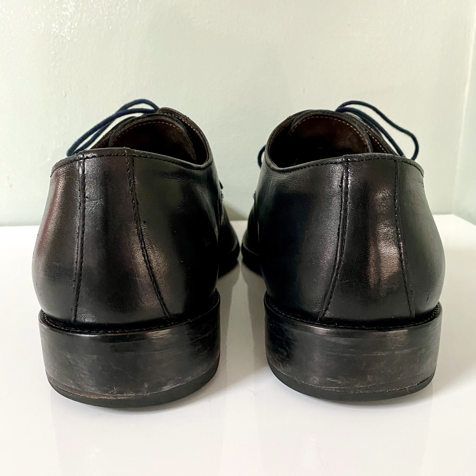 SAOLA Scarpe eleganti To Boot New York Adam Derrick punta nera da uomo USA taglia 10 Italia