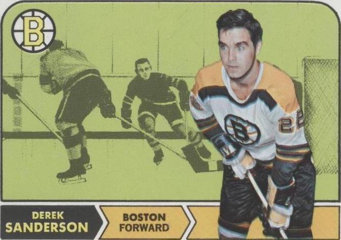 1968-69 Topps - Derek Sanderson #6 - 1 of 1