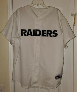 raiders baseball jersey