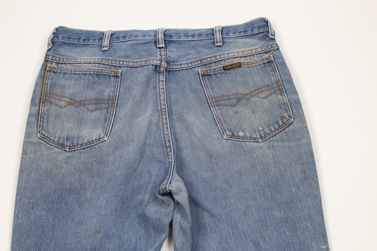 パンツ WRANGLER DENIM pants VINTAGE W34  USED Vintage Wrangler Men's Jeans 945WHD W34 L30 Boot Jeans Made
