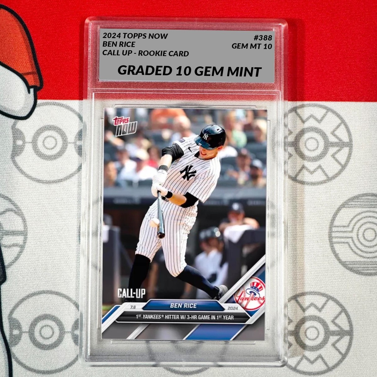 2024 Topps Now - Call-Up Ben Rice #388 /10850 (RC) for sale online