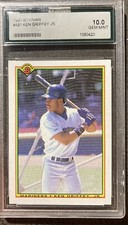 Bowman  Ken Griffey jr   Gem Mint  10 🔥 Rookie