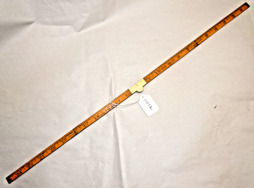 Stanley No. 61 Holzarbeiter Buchsbaum & Messing 24" Holzlineal, USA - Bild 5 von 5