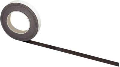 Magnetklebeband, Selbstklebende Vorderseite, Magnetische Rückseite, Schneidbar, 
