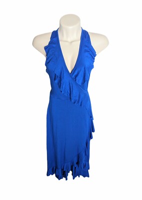 Felicity & Coco Nordstrom Maxi Dress Size M Cobalt Blue Ruffle Flowy Faux Wrap | eBay Felicity & Coco Nordstrom Maxi Dress Size M Cobalt Blue Ruffle Flowy Faux Wrap | eBay