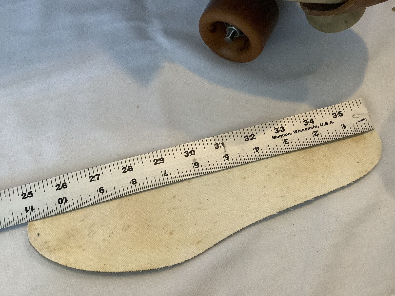 Vintage Norele Roller Skates Sz 10, Zinger Wheels, Suede, Chicago