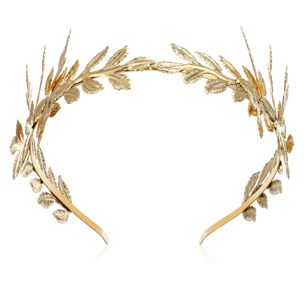 Greek Goddess Style Headband with Leaves for Bridal Parties  display picture 1