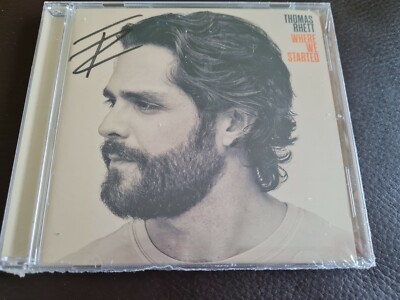 Thomas Rhett - Where We Started - CD - Signed Edition......Brand New