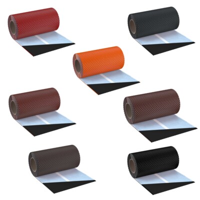 Eurovent  300mm x 5,0m ALU Wandanschlussband / Kaminanschlussband 3D Struktur